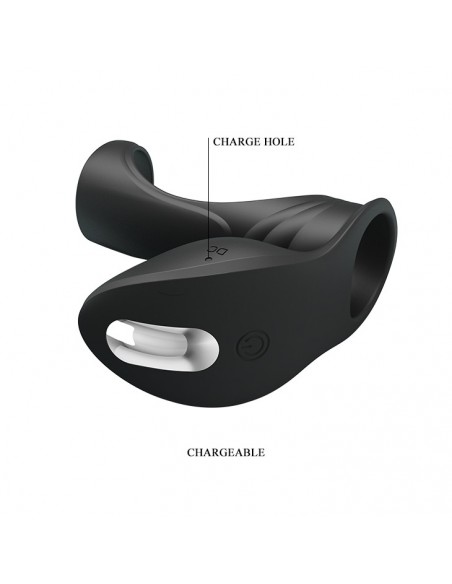 PRETTY LOVE -VIBRATION PENIS SLEEVE II, 7 vibration functions Memory function 