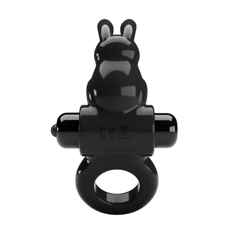 Wibrujący pierścień na penisa Exciting Ring - 10 trybów wibracji, średnica 2,4 cm - 4