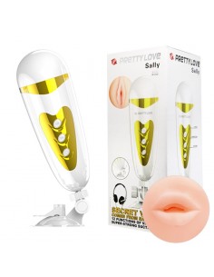 PRETTY LOVE -SALLY, 12 vibration functions Sex talk Suction base