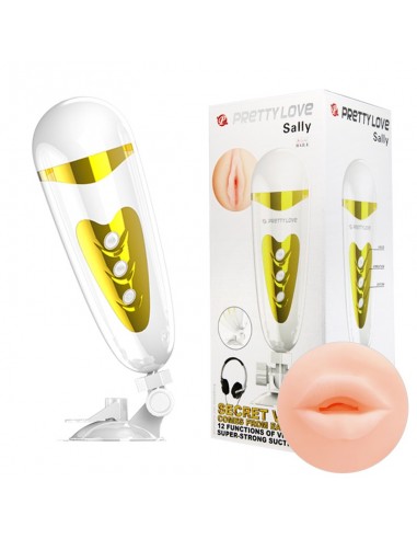 PRETTY LOVE -SALLY, 12 vibration functions Sex talk Suction base