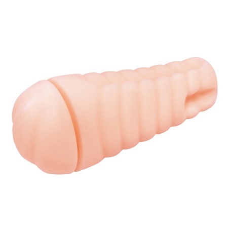 Wibrujący masturbator SALLY o długości 23 cm z Sex Talk i przyssawką - 5