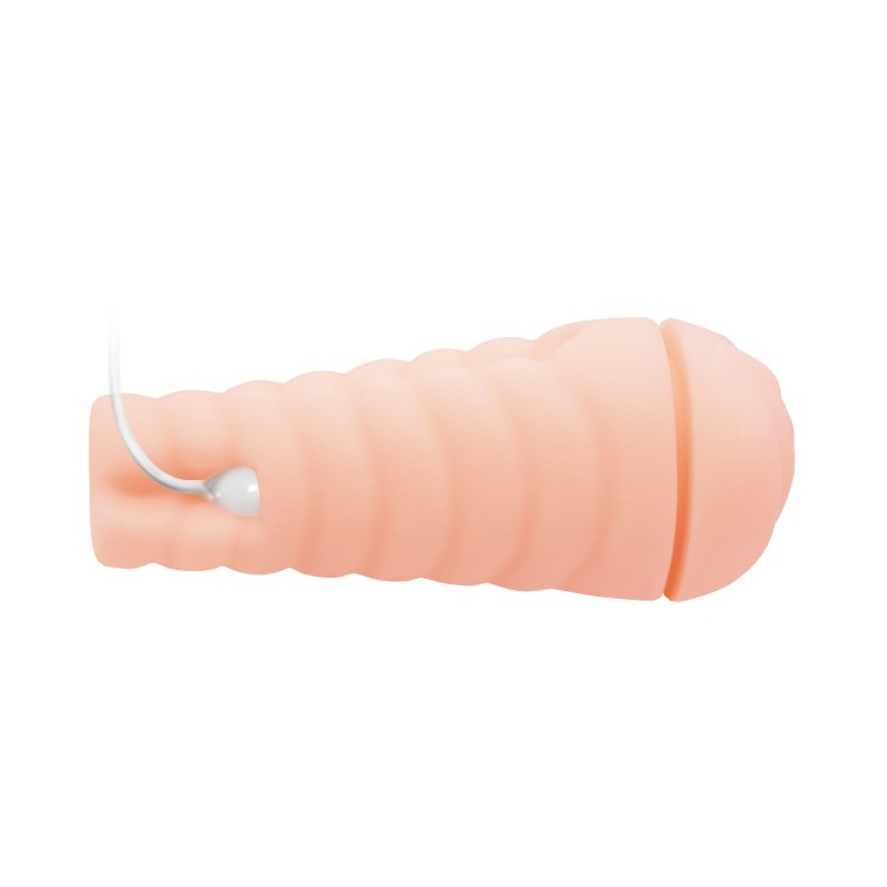 Wibrujący masturbator SALLY o długości 23 cm z Sex Talk i przyssawką - 6