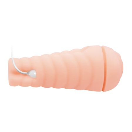 Wibrujący masturbator SALLY o długości 23 cm z Sex Talk i przyssawką - 6