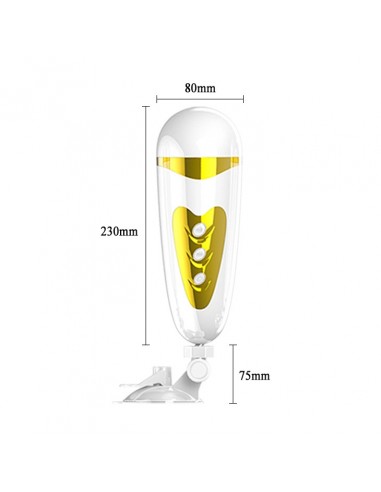 PRETTY LOVE -SALLY, 12 vibration functions Sex talk Suction base 