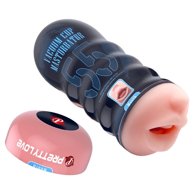 Masturbator Vacuum Cup z regulacją ssania, 18 cm - 1