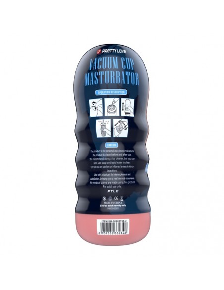 PRETTY LOVE -VACUUM CUP MASTURBATOR