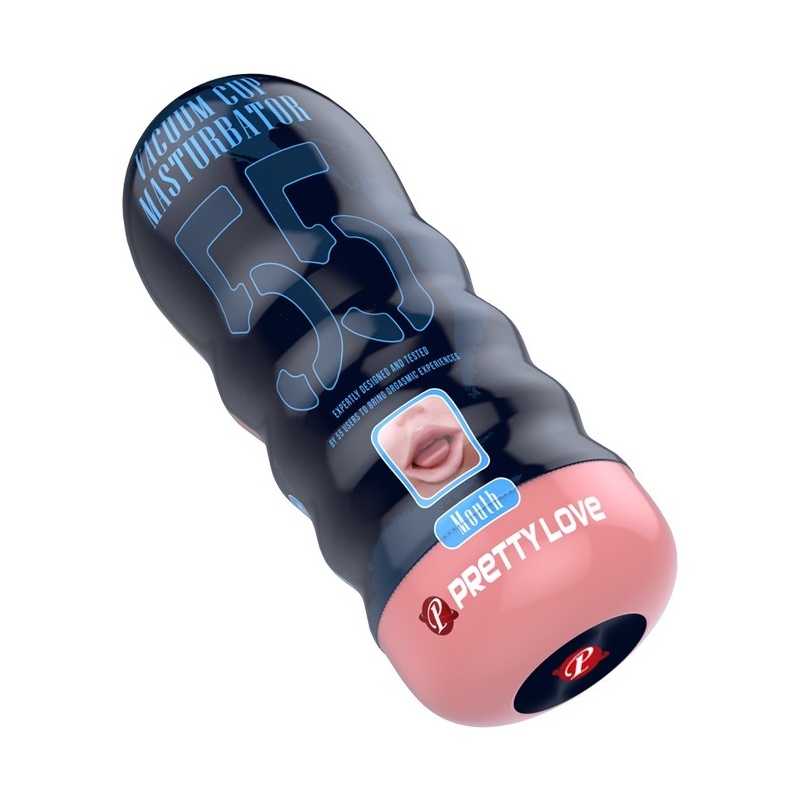 Masturbator Vacuum Cup z regulacją ssania, 18 cm - 5