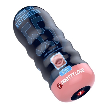 Masturbator Vacuum Cup z regulacją ssania, 18 cm - 5
