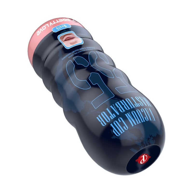 Masturbator Vacuum Cup z regulacją ssania, 18 cm - 6
