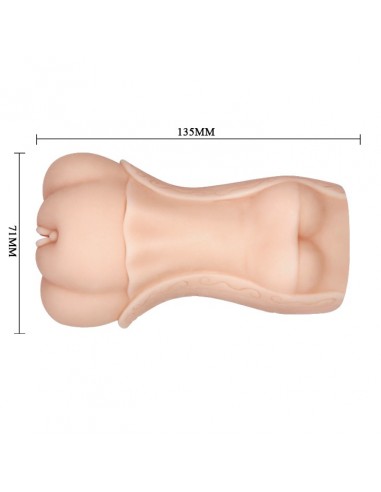 CRAZY BULL- 3D VAGINA, Water lubricant 