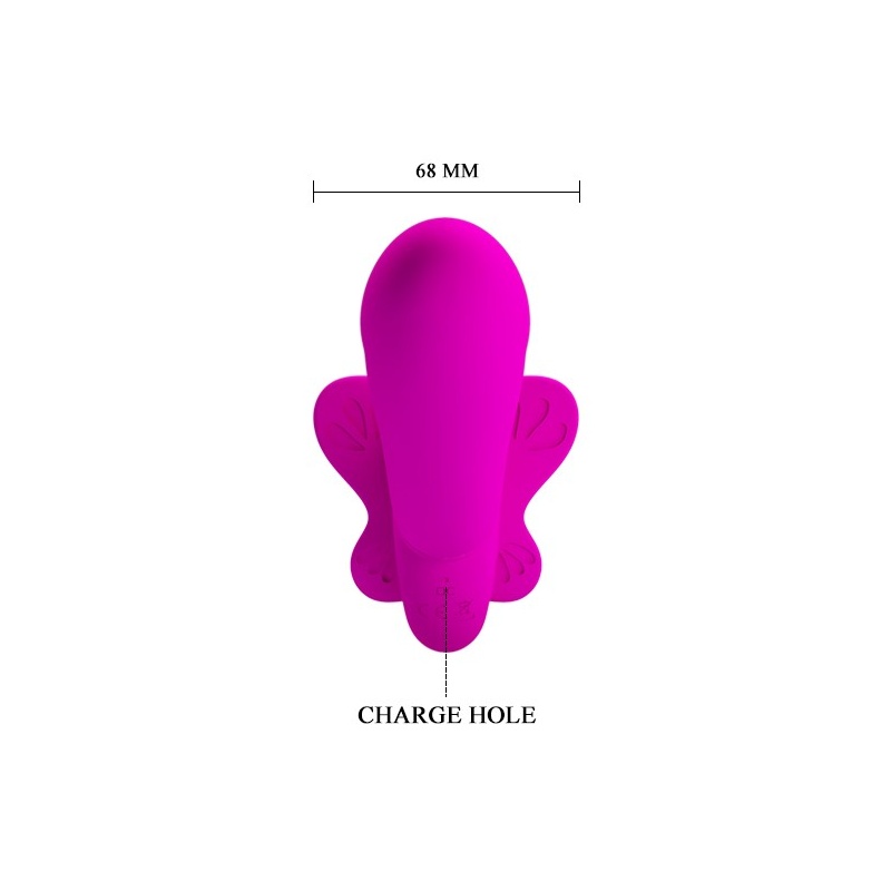 Pasek wibracyjny bez ramiączek Valerie - ok. 20 cm, 12 trybów, podwójny silnik - 8