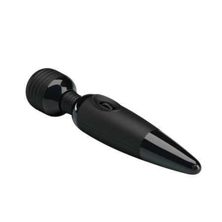 Masażer różdżkowy Power Wand z silikonową główką, elastyczną szyjką i regulacją obrotową, 25,4 cm - 4