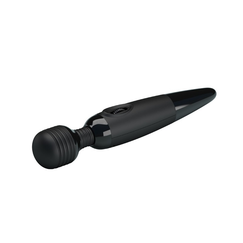 Masażer różdżkowy Power Wand z silikonową główką, elastyczną szyjką i regulacją obrotową, 25,4 cm - 5
