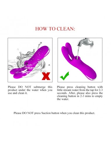 PRETTY LOVE -Ralap, 7 sucking functions 7 vibration functions Memory function 