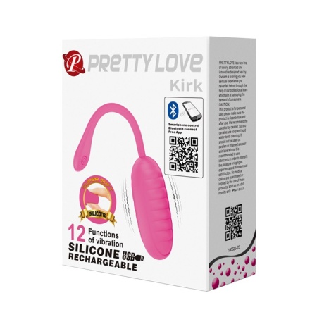 Wibrujące jajko Catalina – 12 trybów wibracji, sterowanie APP, 8,0 cm - 12