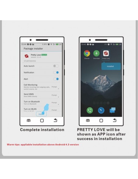 PRETTY LOVE -Kirk, 12 vibration functions Mobile APP remote control 