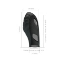 Wibrator na palec Lich z wibracjami, silikonowy, 7,8 cm - 9