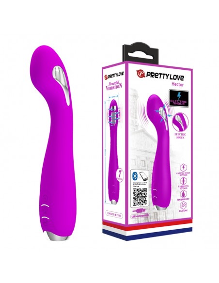 PRETTY LOVE -HECTOR, 12 vibration functions 5 electric shock functions Mobile APP remote control 