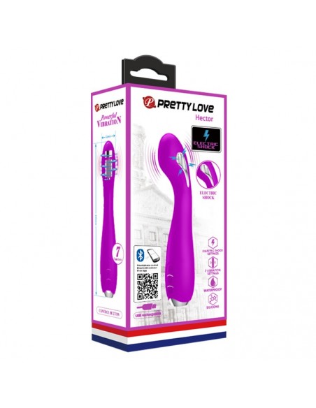 PRETTY LOVE -HECTOR, 12 vibration functions 5 electric shock functions Mobile APP remote control 