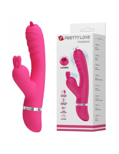 PRETTY LOVE -PHOENIX, 7 vibration functions 4 sucking functions 