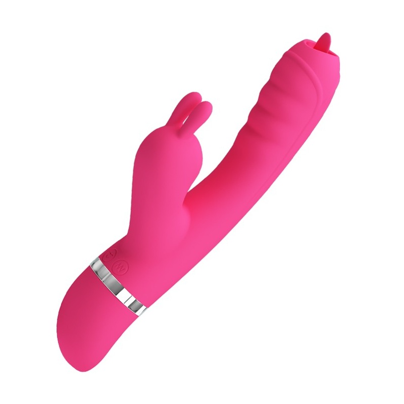 Wibrator rabbit Phoenix z funkcją ssania i wibracji, 20 cm - 2