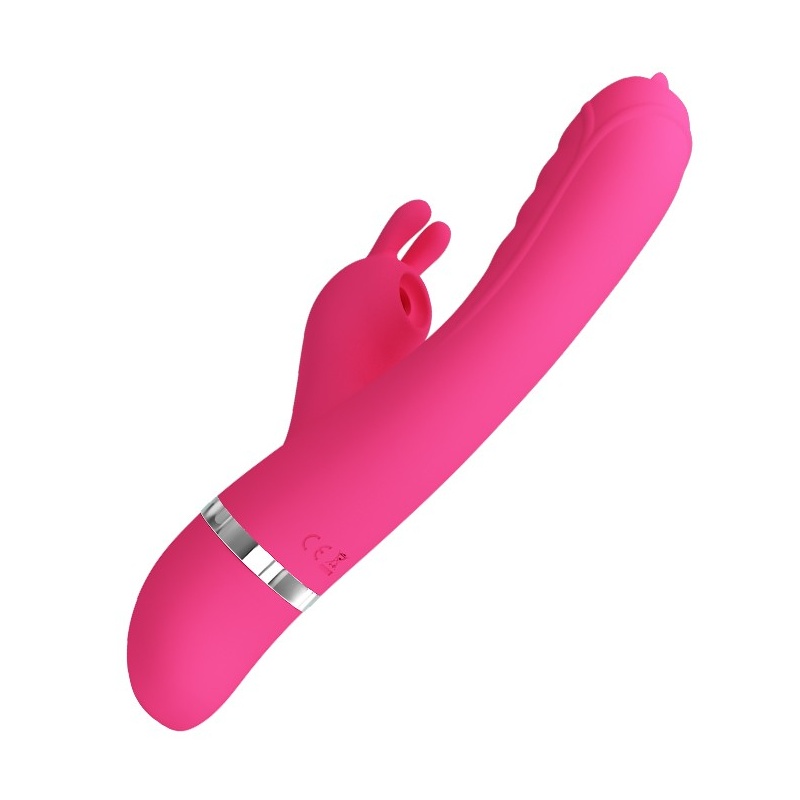 Wibrator rabbit Phoenix z funkcją ssania i wibracji, 20 cm - 3