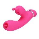 Wibrator rabbit Phoenix z funkcją ssania i wibracji, 20 cm - 4