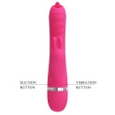Wibrator rabbit Phoenix z funkcją ssania i wibracji, 20 cm - 8