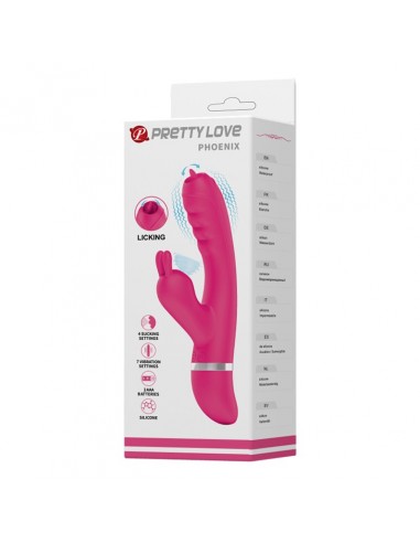 PRETTY LOVE -PHOENIX, 7 vibration functions 4 sucking functions 