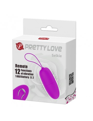 PRETTY LOVE -SELKIE, 12 vibration functions Wireless remote control 