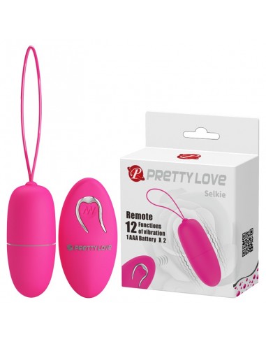 PRETTY LOVE -SELKIE, 12 vibration functions Wireless remote control 
