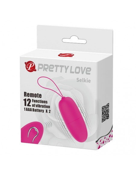 PRETTY LOVE -SELKIE, 12 vibration functions Wireless remote control 