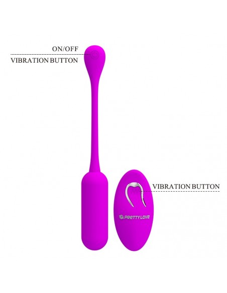 PRETTY LOVE -LECHIES, 12 vibration functions Wireless remote control 
