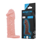 Przedłużacz penisa Brave Man z elastyczną pętlą, 13 cm - 1