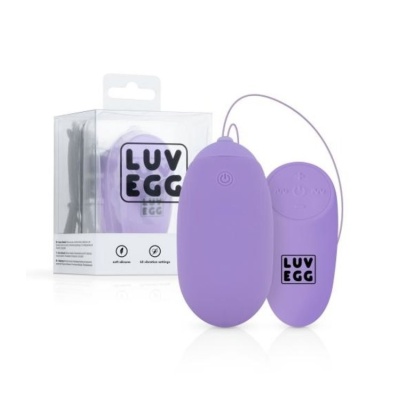 Jajeczko Wibrujące Luv Egg XL - Fioletowy - 1 2