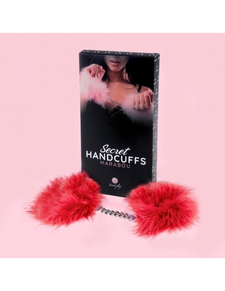 Kajdanki-Esposas Marabu Rojo