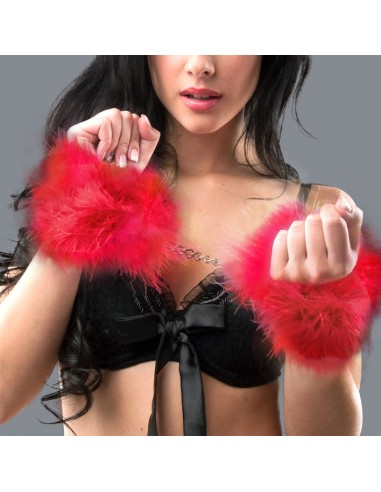 Kajdanki-Esposas Marabu Rojo