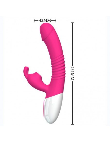 Stymulator- Silicon, Vibrator 7 function, 7 Sucking mode, Heating