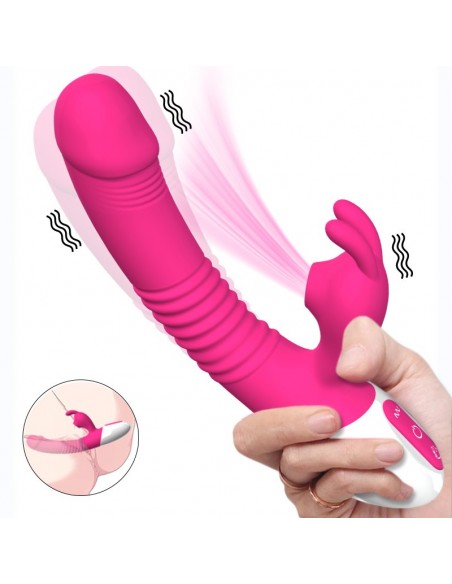 Stymulator- Silicon, Vibrator 7 function, 7 Sucking mode, Heating