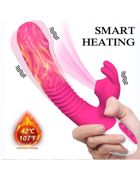 Stymulator- Silicon, Vibrator 7 function, 7 Sucking mode, Heating