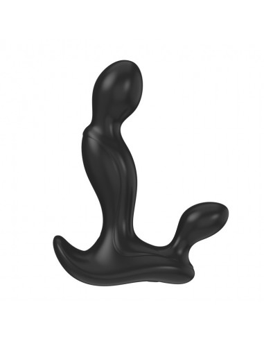 Plug/wibr-Prostate Massager With Remote Control Black
