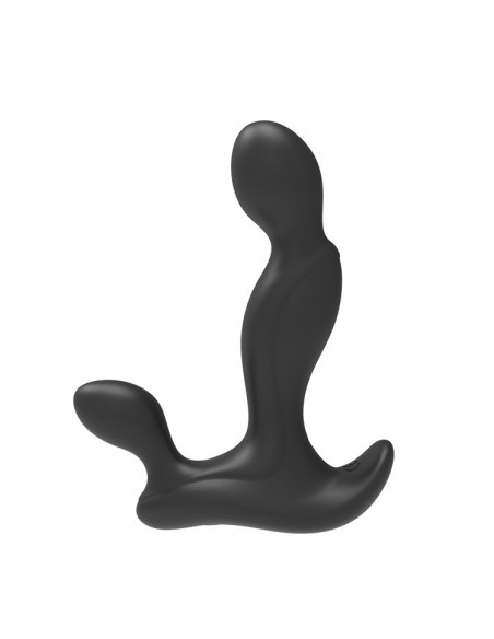 Plug/wibr-Prostate Massager With Remote Control Black
