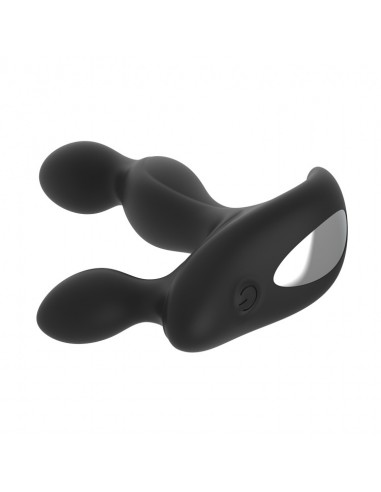 Plug/wibr-Prostate Massager With Remote Control Black