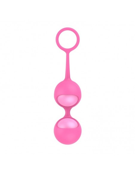 Kulki-Funballs Allison-Duo Kegel Balls Slicone Pink