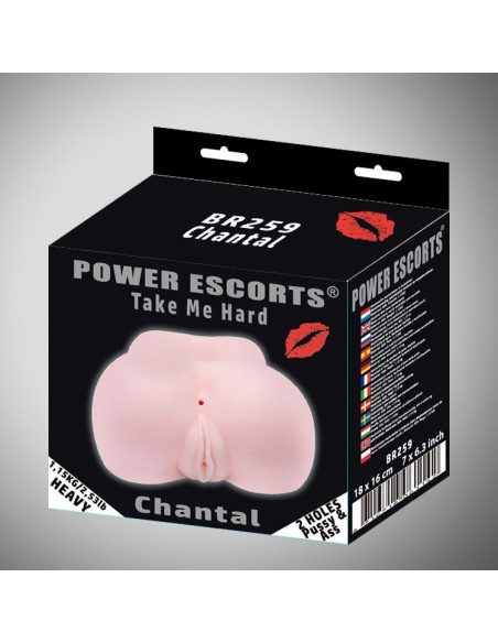Masturbator-Take Me Hard Chantal-Pussy & Ass 1,15kg Flesh