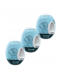 Masturbator-Eggs (set of 3 Savage)