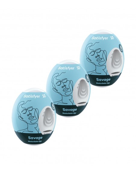 Masturbator-Eggs (set of 3 Savage)