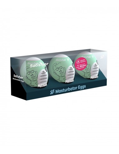 Masturbator-Eggs (set of 3 Riffle)