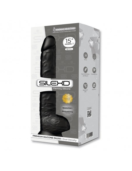 Dildo-SD.Model 1 (15") DD03 Black