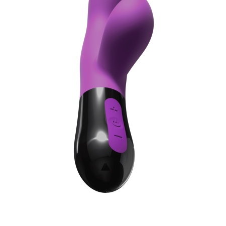 Wibrator Gaia 2.0 - podwójna stymulacja punktu G i łechtaczki, silikon medyczny, IPX5, długość 11,5 cm - 3